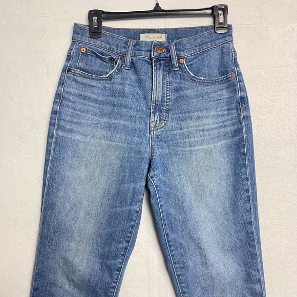 Madewell The‎ Perfect Vintage Women's Light Wash Crop Jeans Size 27 - Picture 7 of 8